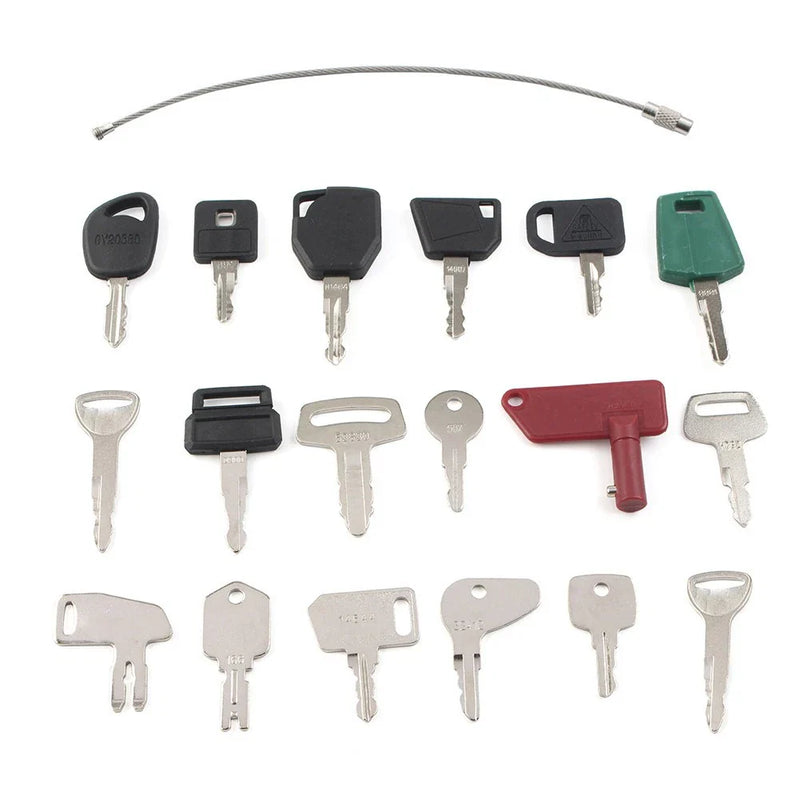 John Deere & Kubota Heavy Equipment Construction Ignition Key Set