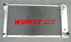 1967-1972 Chevy Truck C10 C20 V8 44mm Aluminum Radiator & Fan (1967-1972)