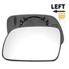 Peugeot 307 Left Side Heated White Mirror Glass (2001-2009)
