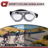 Goggles 1 x Motorcycle Goggles Transparent Lens Frame PU Cycling Sunglasses