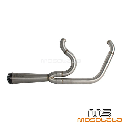 Harley Softail Slim Mufflers Full Exhaust System Pipe (2018-2023)