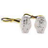 Suzuki GSXR650 GSXR1000 2 x Clear LED Turn Signal Lights (2001-2005)
