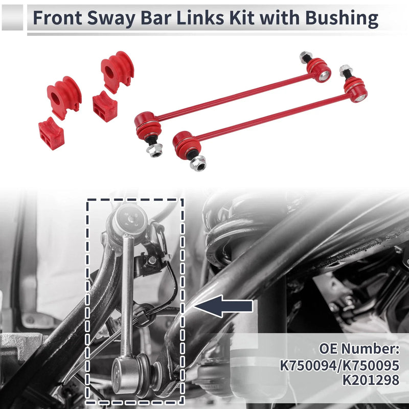 Nissan Rogue Front Stabilizer Bar Links & Bushings (2008-2023)