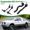 Dodge Durango 4pcs Front Suspension Kit Outer Tie Rod Ends & Sway Bar Links