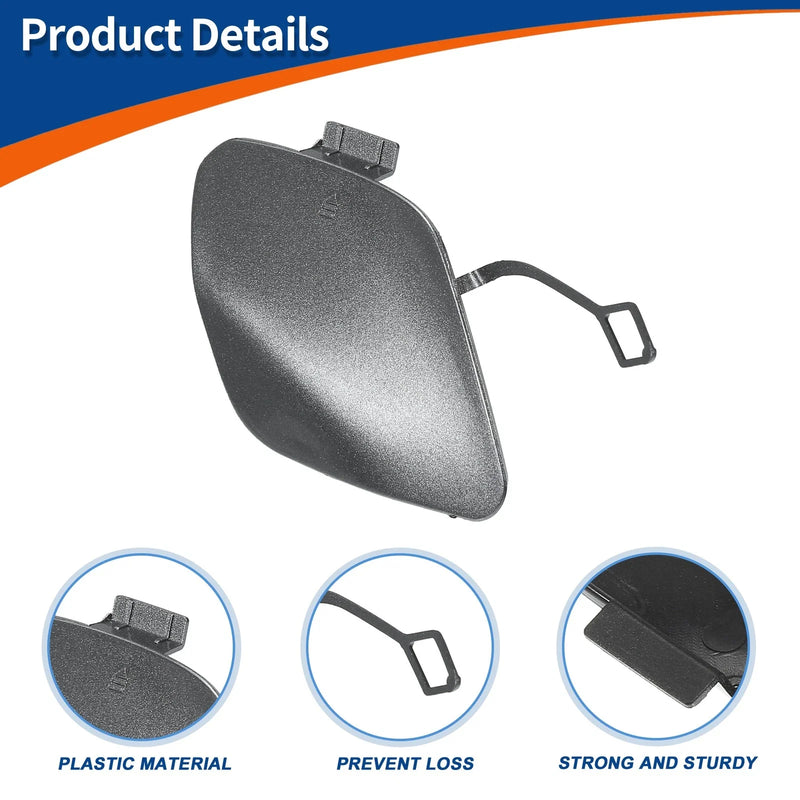Mercedes S W222 (2014-2017) Gray Car Bumper Tow Hook Cover