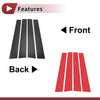Toyota 4Runner 4 Pcs Carbon Fiber Door Pillar Trim (2010-2023)