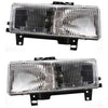 Halogen Headlight Set For 1996-2002 Chevrolet Express