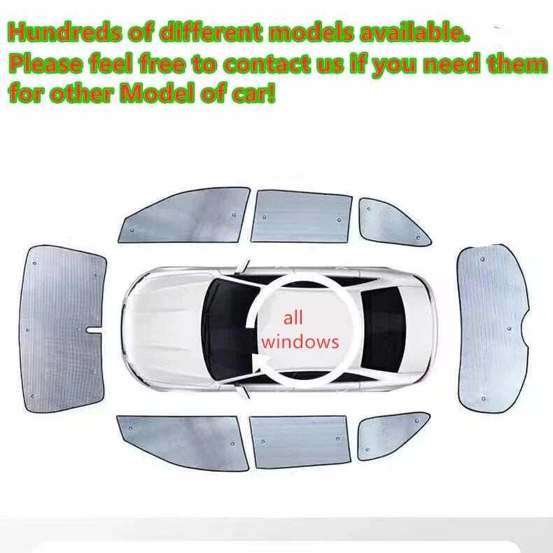 Subaru Forester Front Windshield Privacy Sunshade Cover (2008–2013)