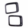 Jeep Compass Black Front Grille Insert Cover Trim (2017-2021)