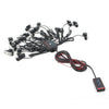 Car Truck Emergency Warning Deck Dash Grill LED White Strobe Lights