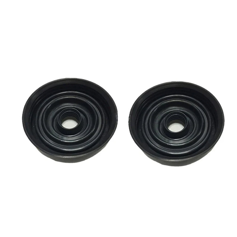 Car 80mm Rubber Headlight Housing Dust Cover Seal Cap
