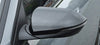 Hyundai Elantra Rearview Mirror Side Lid Carbon Fiber Cover Trim (2011-2016)