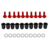 Motorcycle Scooter Quad 10 x M5 x 16MM Fairing Bolts Rubber Plugs
