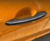MINI Cooper F55 F60 Black Carbon Fiber Door Handle Covers (2014-2020)