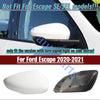 Ford Escape Right Star White Turn Signal Hole Side Mirror Cover (2020–2021)
