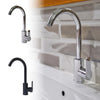 ABS Plastics Kitchen Faucet Sink Mixer Sprayer Single Handle w/Hoses Hot/Cold
