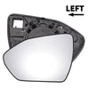 Hyundai Tucson Left Side White Mirror Glass with Back (2022-2024)