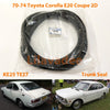Toyota Corolla KE25 TE27 Trunk Lid Weatherstrip Rubber Seal (1975-1980)