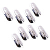 Truck Trailer 12V 24V 8x White 4-LED Clearance Side Marker Lights