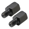 Various Models 2 x Motorcycle Scooter Mirror Adapter M10 to M8