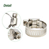 Hose Clamps Fuel Line Worm Hoses Stainless Steel Clips