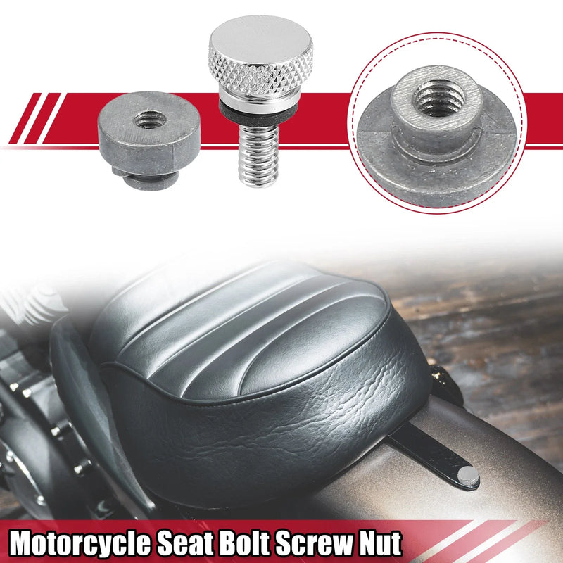 Harley Davidson Dyna Seat Bolt Set with Nuts