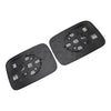 Dodge Ram 1500, 2500 2 x Left Right Side Heated Mirror Glass (2005–2009)