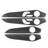 GLC Class X253 Carbon Fiber Inner Door Panel Cover Trim (2016-2021)
