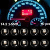 T4 LED Bulbs 1SMD Neo Wedge Gauge Dash Lights