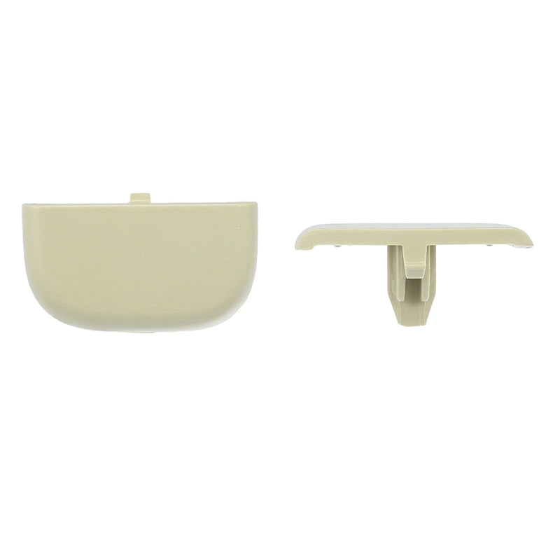 Ford Edge 2 x Beige Sun Visor Cap Clips (2015-2023)