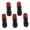 5 x 12V/24V Universal Male Car Cigarette Lighter Socket Plug Adapter