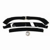 BMW X6 G06 M Sport (2020-2023) Gloss Black Front Bumper Spoiler Lip