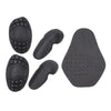 Motorcycle Protectors / 5Pcs / Black Elbow & Shoulder Protectors