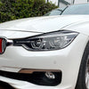 F30 Sedan Carbon Black Eyelid Headlight Cover Set (2012–2018)