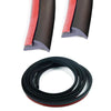 5M T-Shape Rubber Car Door Sealing Strip Weatherstrip