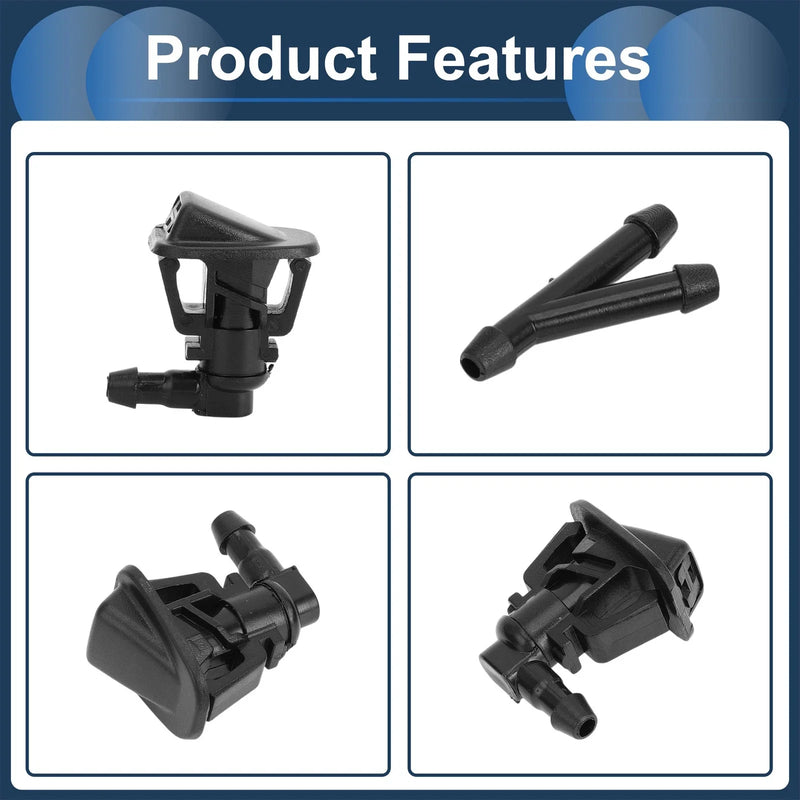 Jeep Wrangler Windshield Washer Nozzle & Hose Connector (2011-2018)