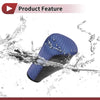 Honda Accord 2008-2012 Black Blue Leather Gear Shift Knob Cover