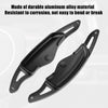 Hyundai 2018-2021 Aluminum Black Steering Wheel Paddle Shifter Extensions