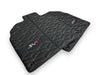 Lamborghini Aventador SVJ Black Leather Floor Mats (2019-2023)