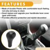 Ford Focus (2003-2007) Black Plastic 6 Speed Gear Shift Knob