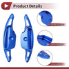 Kia Sorento Blue Aluminum Alloy Steering Wheel Paddles (2018)