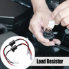 2 x DC 12V 25W 6.8 Ohm Motorcycle LED Flasher Turn Signal Indicator Adaptor