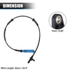 BMW 525i Front Left Right ABS Wheel Speed Sensors (2001-2007)