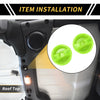 Jeep Wrangler JK (2007-2017) Light Green Roof Top Mounting Knob Screw Cover
