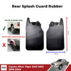 Rear Mud Flap Rubber Splash Guard Fits Toyota Hilux Tiger D4D MK5 4WD 1998-04
