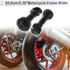 Make Model 2 x Slider Frame 1.1–1.3" Aluminum Alloy Plastic Motorcycle