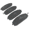 Patrol GU Y61 1997~15 2 Front Disc Rotors Slotted + Drilled + 4x4 Brake Pads