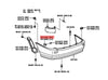 Toyota Corolla AE111 2 x Rear Bumper Support Clips (1995-2000)