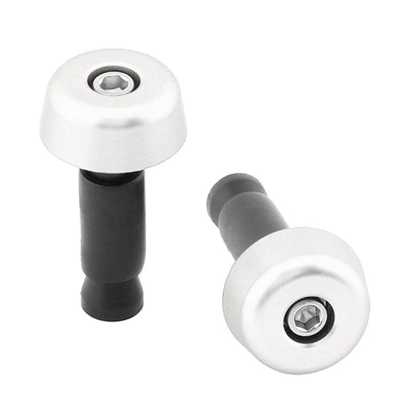 Universal Motorcycle 0.5in Handlebar Hand Grips & End Caps (N/A)