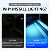 Car - Magnetic USB Anti-Collision Lamp LED Door Light Welcome Light